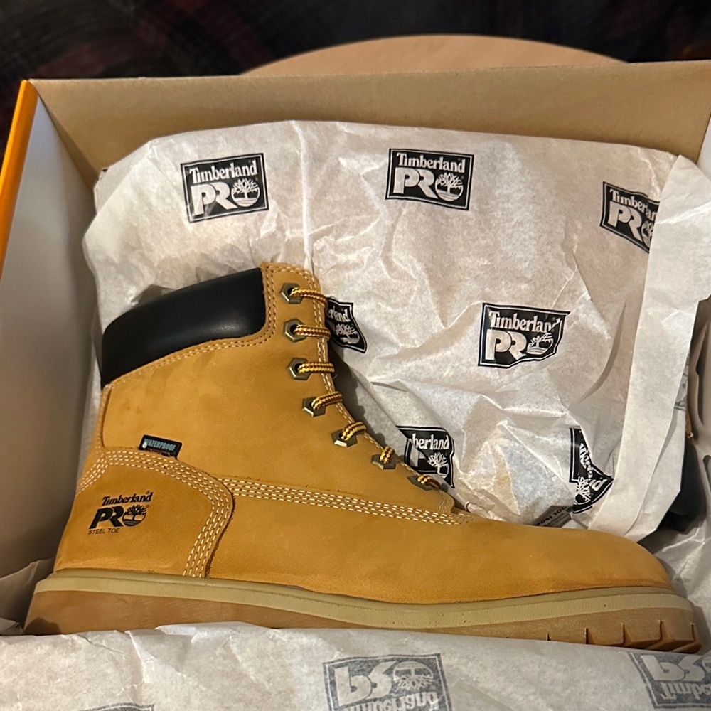 Timberland PRO Men's Wheat and Black Boots